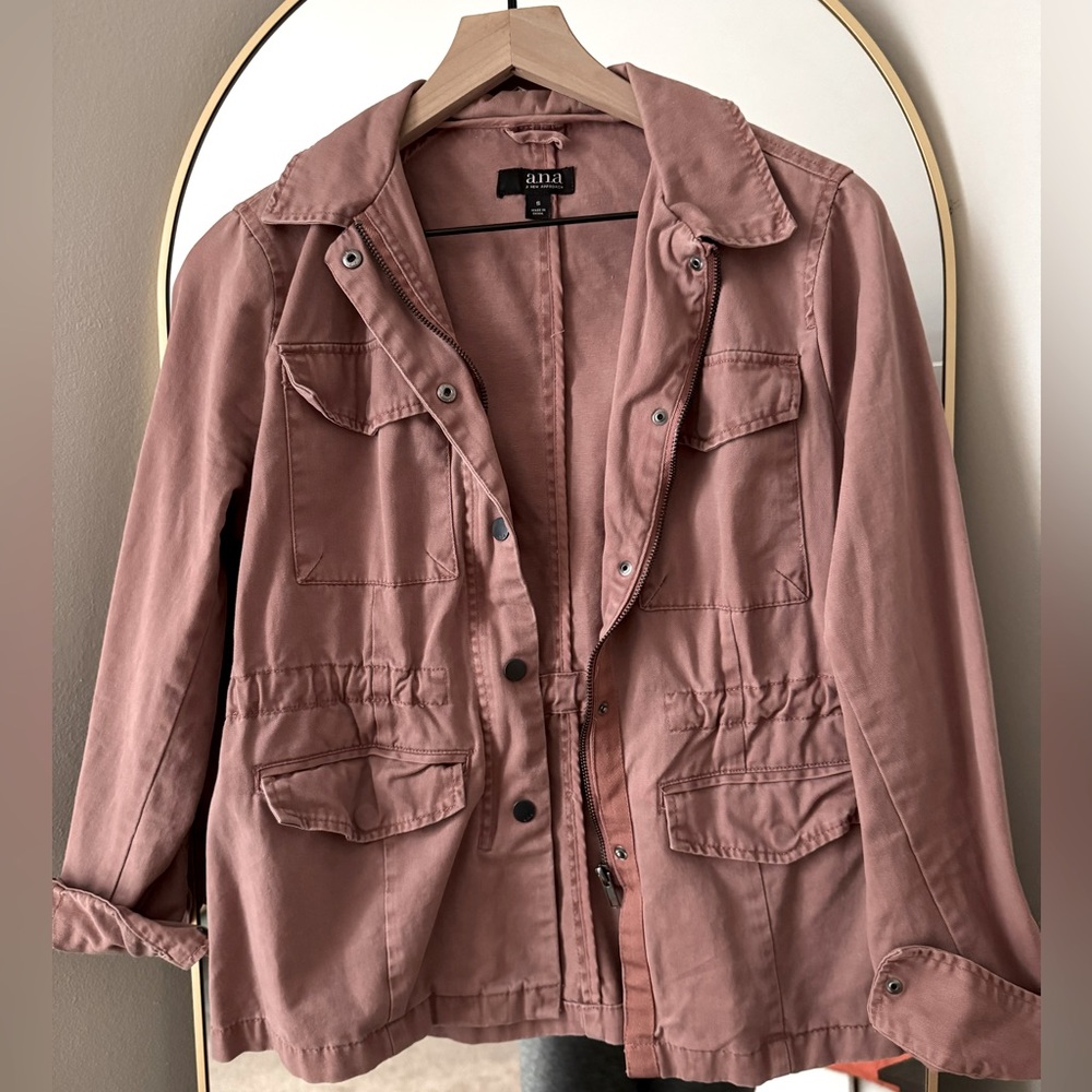 a.n.a - Women's Pink Utility Jacket